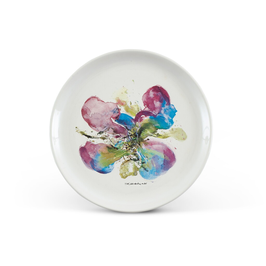 View full screen - View 1 of Lot 2062. Zao Wou-Ki 趙無極 | L'Orchidée 蘭花.