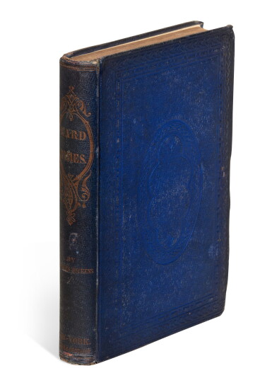 View full screen - View 1 of Lot 180. Charles Dickens | Hard Times, 1854, first American edition bound in cloth.