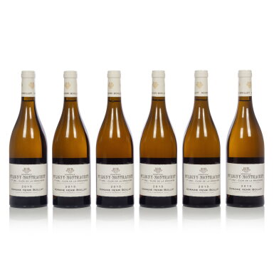 View full screen - View 1 of Lot 215. Puligny Montrachet, Clos de la Mouchère 2015 Domaine Henri Boillot (6 BT).