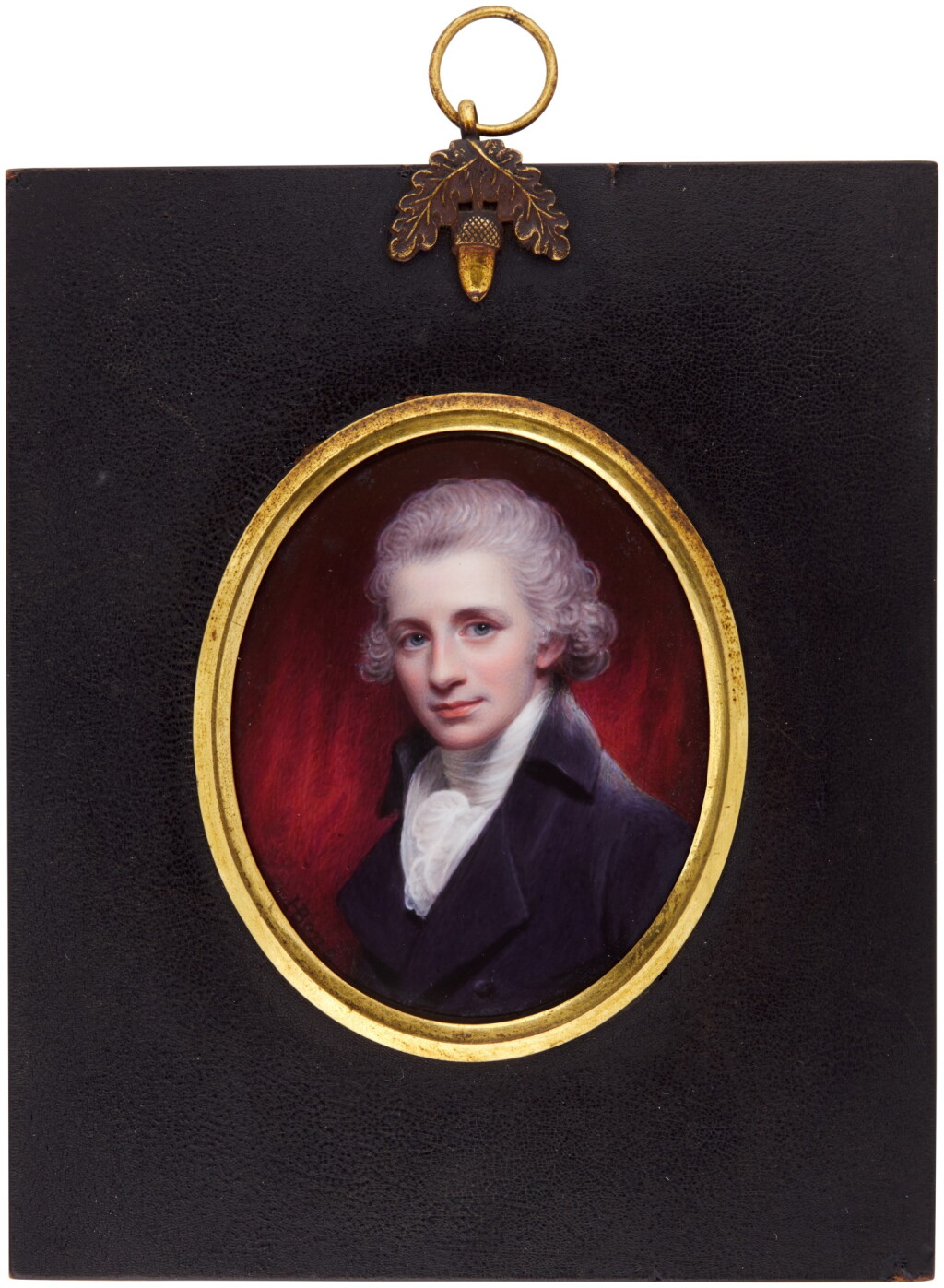 View full screen - View 1 of Lot 337. Portrait of Sir John St. Aubyn (1758-1839).