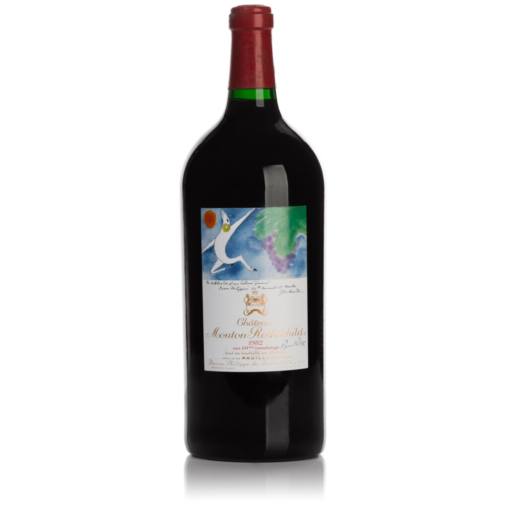 View full screen - View 1 of Lot 50. Château Mouton Rothschild 1982 (1 JM50).