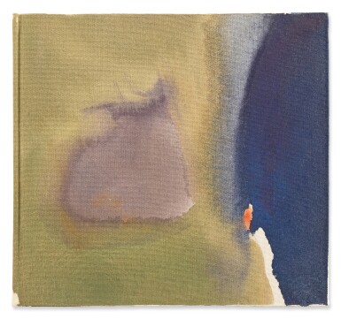 View full screen - View 1 of Lot 309. Painted Book Cover #15.