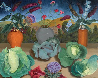 View full screen - View 1 of Lot 61. SIR CEDRIC MORRIS | CABBAGES.