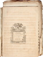 W.A. Mozart. First edition of the piano concerto in B flat K.456, and an early edition of the piano concerto K.451