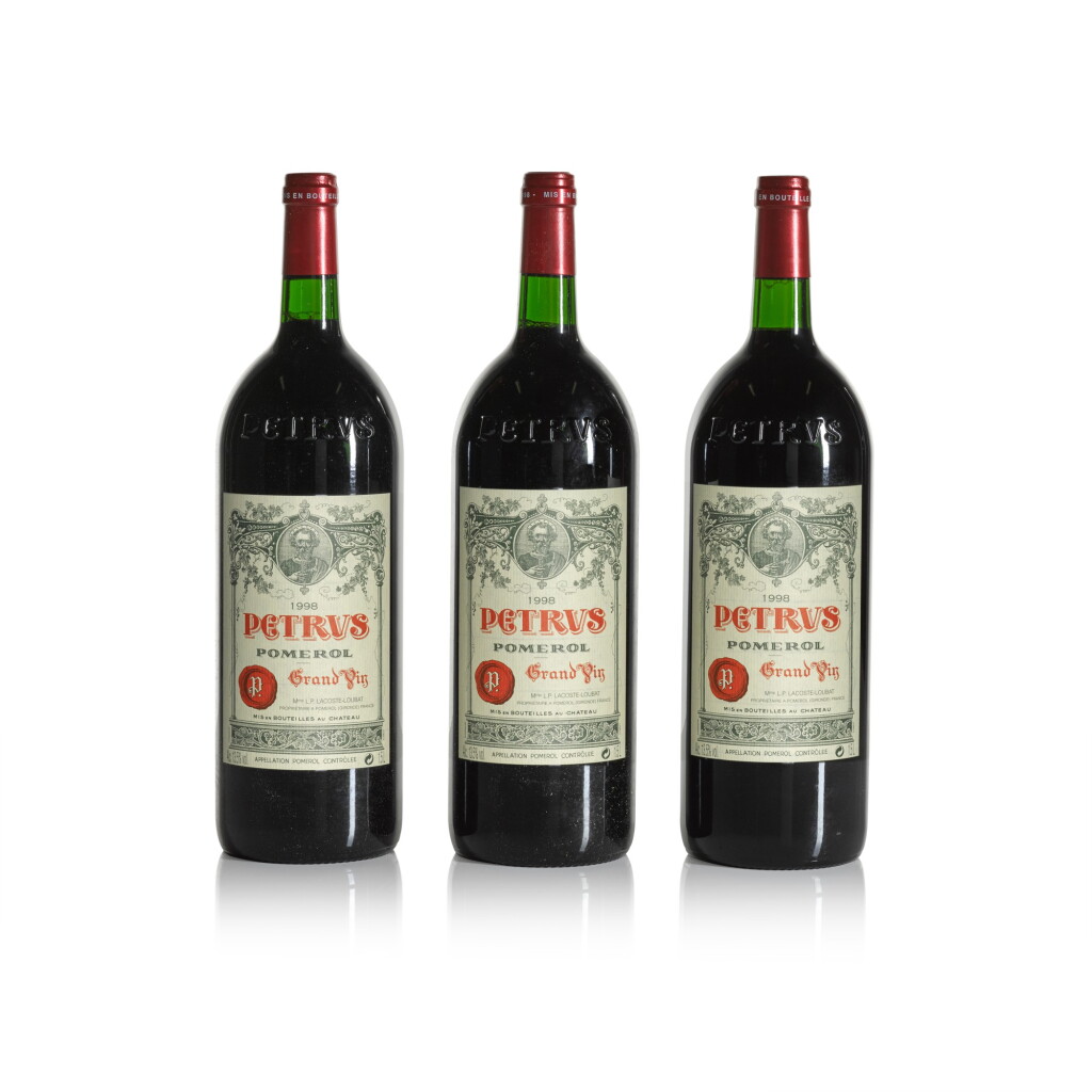View full screen - View 1 of Lot 295. Petrus 1998 (3 MAG).