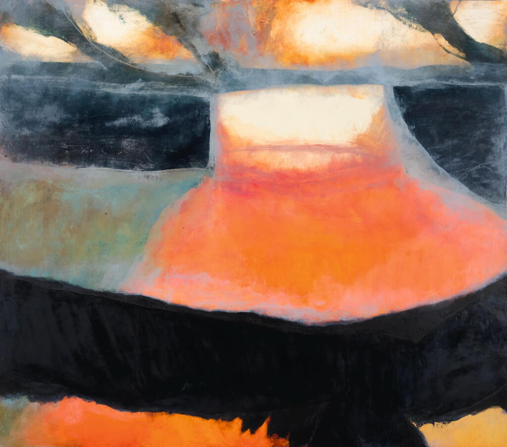 View full screen - View 1 of Lot 106. HUGHIE O'DONOGHUE | THE OWL RUN.