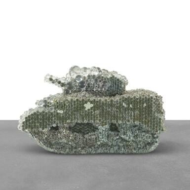 View 2. Thumbnail of Lot 555. Kohei Nawa 名和晃平 | PixCell - Tank and Remote #2 (Two Works)  PIXCELL 系列 - 坦克與遙控2號（兩件作品）.