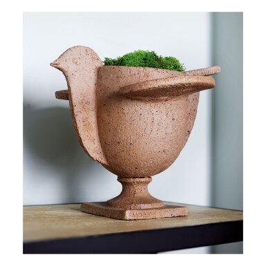 View full screen - View 1 of Lot 169. FRANÇOIS-XAVIER LALANNE | "COCOTTE" CACHEPOT.