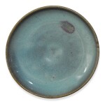 A purple-splashed 'Jun' dish, Yuan dynasty