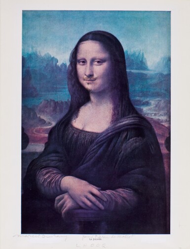 View full screen - View 1 of Lot 15. L.H.O.O.Q..