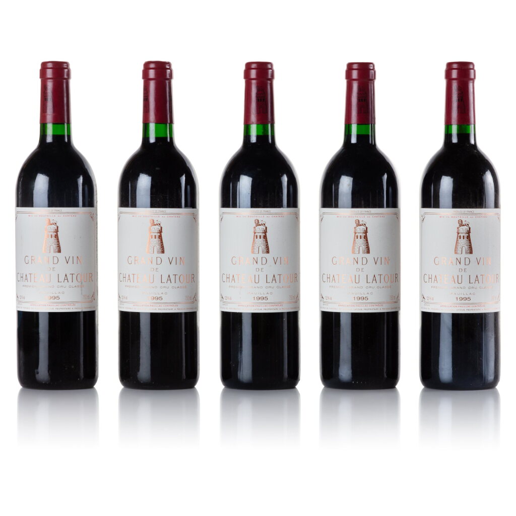 View full screen - View 1 of Lot 545. Château Latour 1995 (9 BT).
