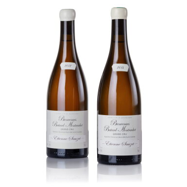 View full screen - View 1 of Lot 18. Bienvenues Bâtard Montrachet Etienne Sauzet 2012/2014 (2 BT).