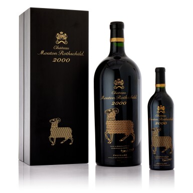 View full screen - View 1 of Lot 2362. Château Mouton Rothschild 2000 (1 JM50).