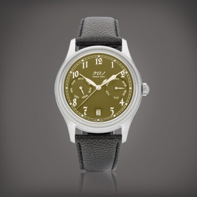 View full screen - View 1 of Lot 819. Calendrier Type I | A stainless steel triple calendar wristwatch, Circa 2022 | Calendrier Type I | 精鋼全日曆腕錶,約2022年製.