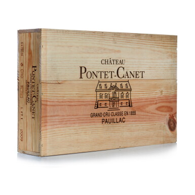 View full screen - View 1 of Lot 131. Château Pontet Canet 2009 (12 BT).