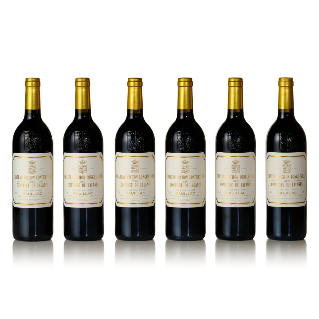 View full screen - View 1 of Lot 47. Château Pichon Longueville, Lalande 2000 (12 BT).