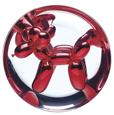 View full screen - View 1 of Lot 200. Balloon Dog (Red).