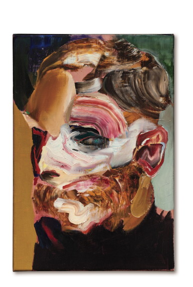 View full screen - View 1 of Lot 1113. Adrian Ghenie 亞德里安・格尼 | Self-Portrait in 1945 1945年的自畫像.