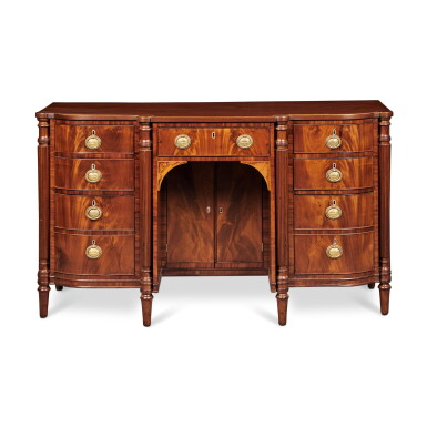 View full screen - View 1 of Lot 442. A Late George III Mahogany Side Cabinet, Circa 1800.