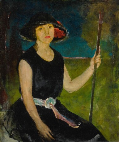 View full screen - View 1 of Lot 91. The Black Hat.