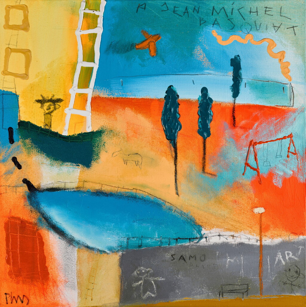View full screen - View 1 of Lot 105. A Jean-Michel Basquiat.