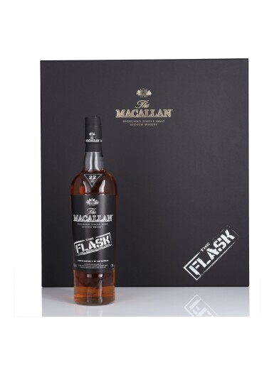 View full screen - View 1 of Lot 35. The Macallan The Flask 22 Year Old 43.0 abv NV (1 BT 75cl).