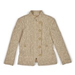 Beige Cotton Bouclé Jacket 36, 2015
