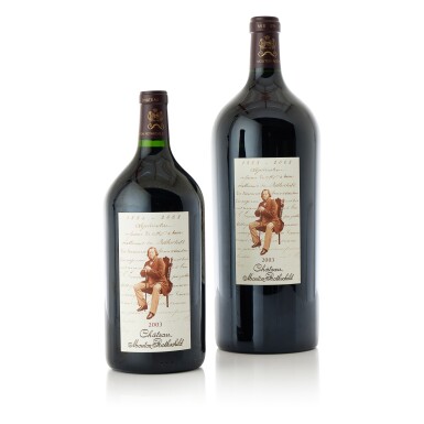 View full screen - View 1 of Lot 7134. Château Mouton Rothschild 2003 (1 IMP).