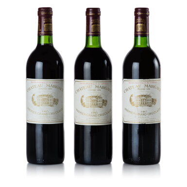 View full screen - View 1 of Lot 15. Château Margaux 1985 (3 BT).