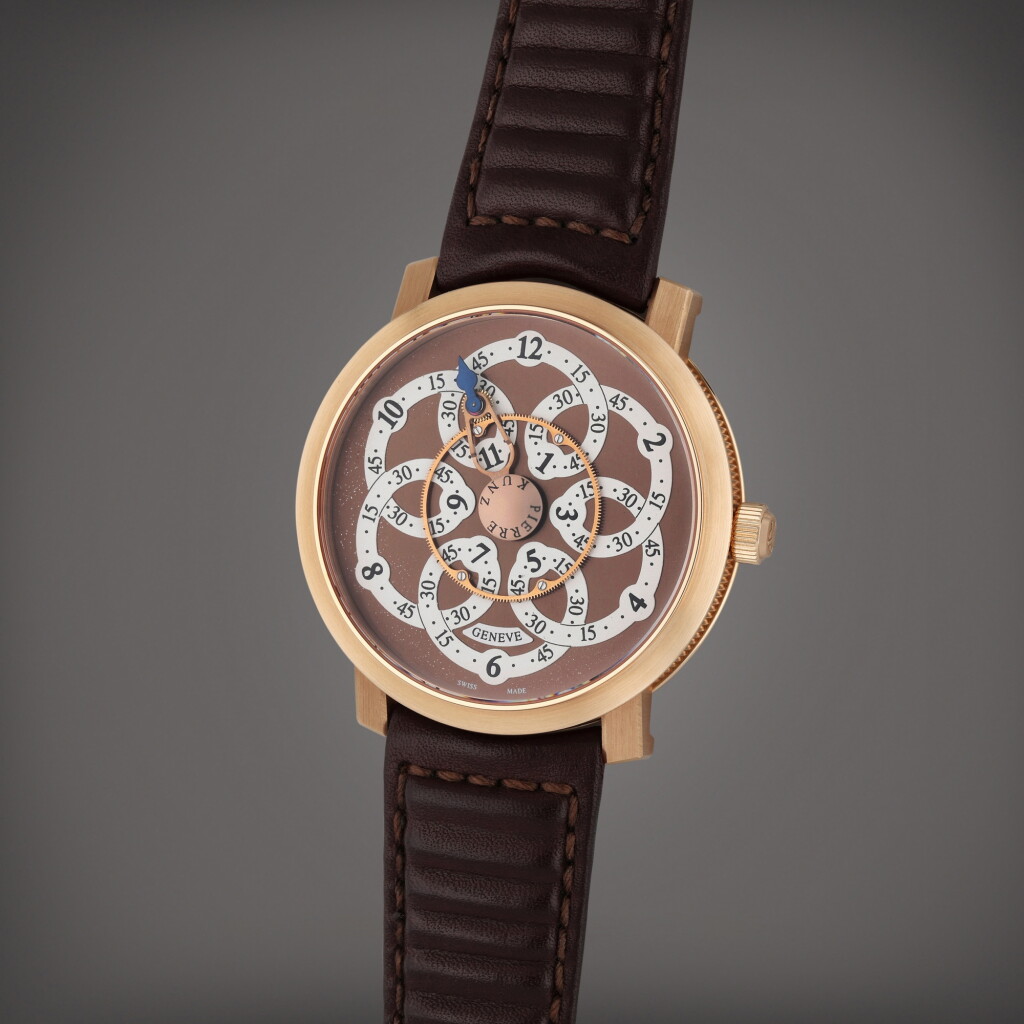 View full screen - View 1 of Lot 67. Reference PKG 019 MV Infinity Looping Insanity | A pink gold automatic wristwatch, Circa 2010.