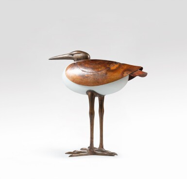 View full screen - View 1 of Lot 36. Lampe Grand échassier.