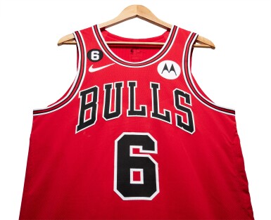 View full screen - View 1 of Lot 167. Alex Caruso Chicago Bulls 2022-2023 Game Worn | Matched to 3 Games | Double-Double.
