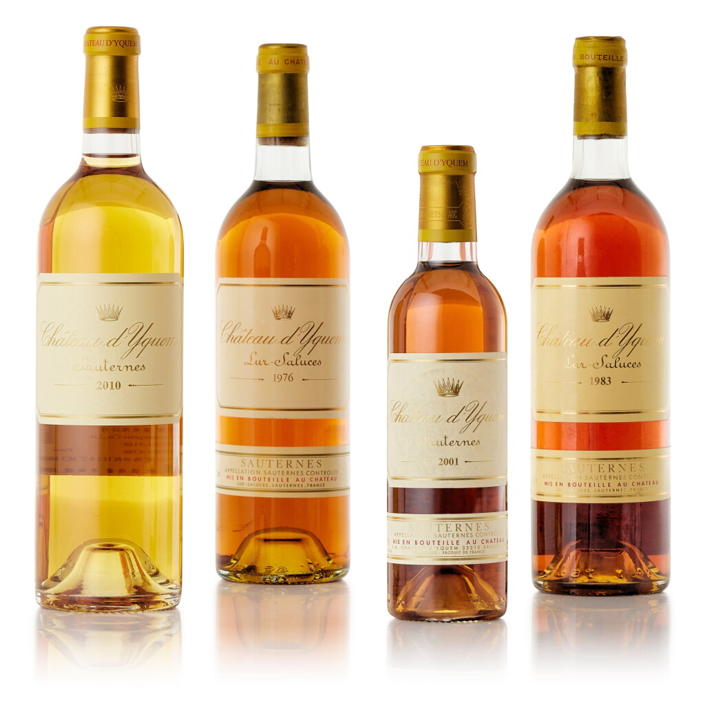 View full screen - View 1 of Lot 8260. Château d'Yquem 2001 (24 HB).
