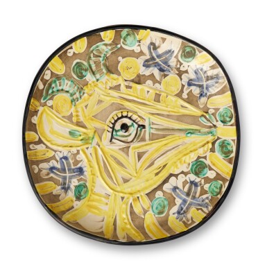 View full screen - View 1 of Lot 40. Tête de chèvre de profil (A. R. 154).