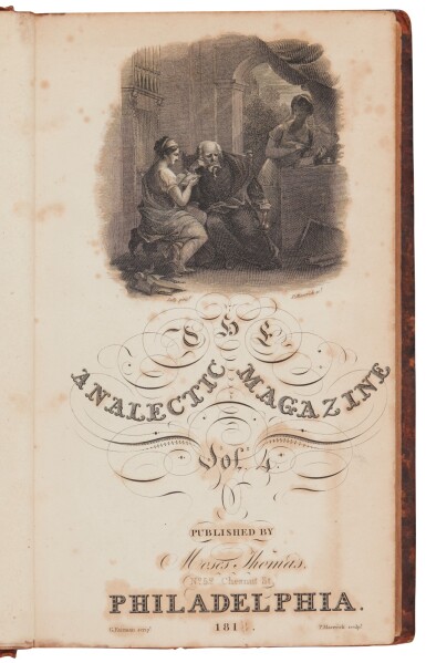 View full screen - View 1 of Lot 210. Star-Spangled Banner | The first periodical printing of The Star-SpangledBanner.