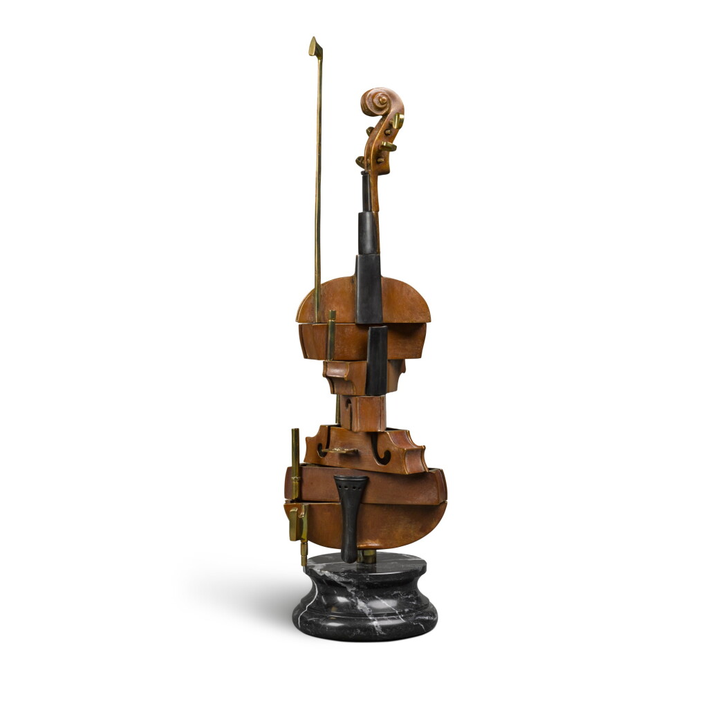 View full screen - View 1 of Lot 61. Cubist Violin.