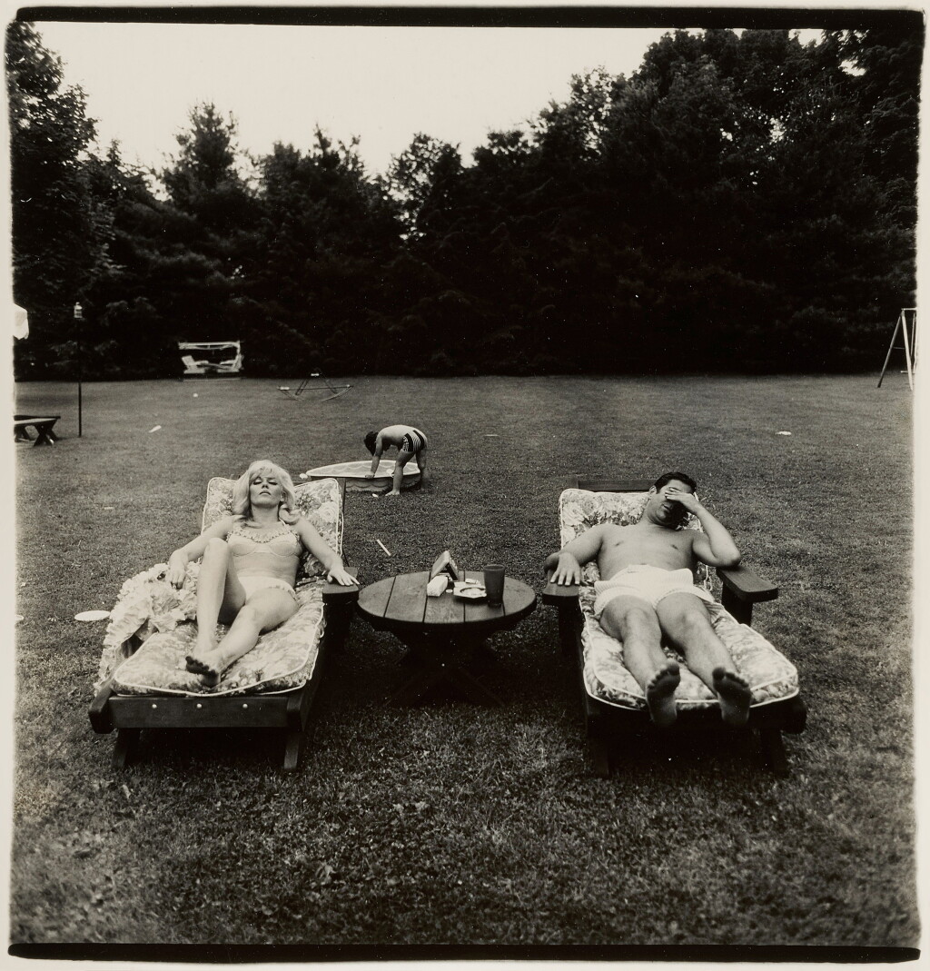 View full screen - View 1 of Lot 117. 'Family on Lawn One Sunday in Westchester, N.Y.'.