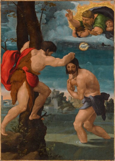 View full screen - View 1 of Lot 106. The Baptism of Christ.