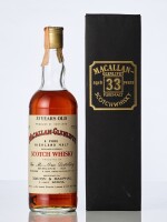 Macallan Glenlivet Gordon & MacPhail 33 Year Old 43.0 abv NV (1 BT75)