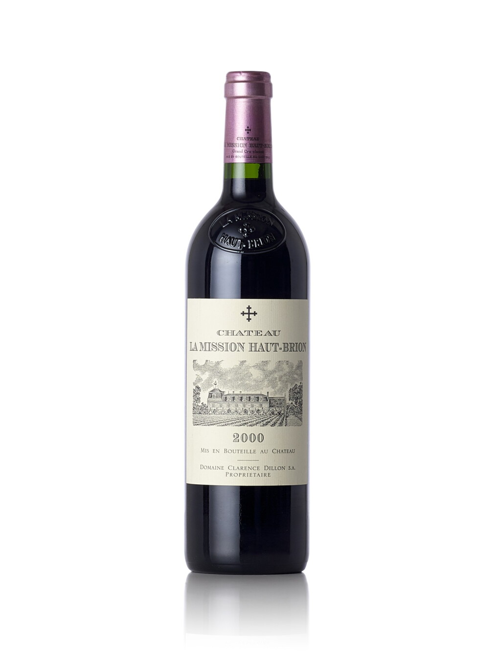 View full screen - View 1 of Lot 6005. Château La Mission Haut-Brion 2000 (10 BT).