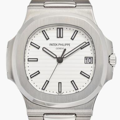 View full screen - View 1 of Lot 10. Reference 5711/1A-011 Nautilus | A stainless steel automatic wristwatch with date and bracelet, Made in 2013.