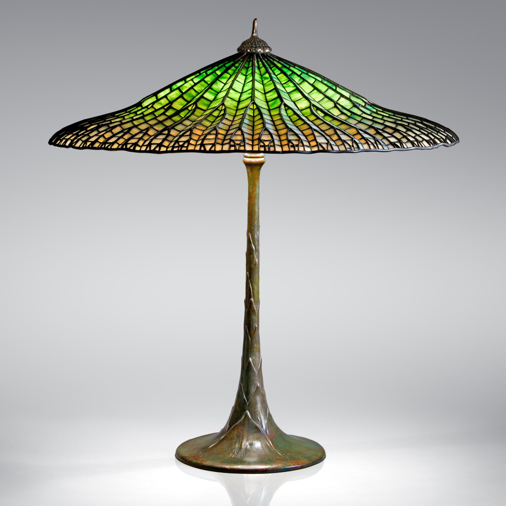 View full screen - View 1 of Lot 207. "Lotus" Table Lamp.