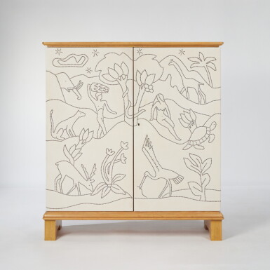 View full screen - View 1 of Lot 23. "Paradise" Cabinet.