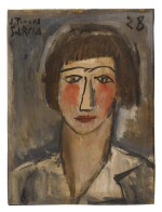 JOAQUÍN TORRES-GARCÍA | TÊTE DE FEMME