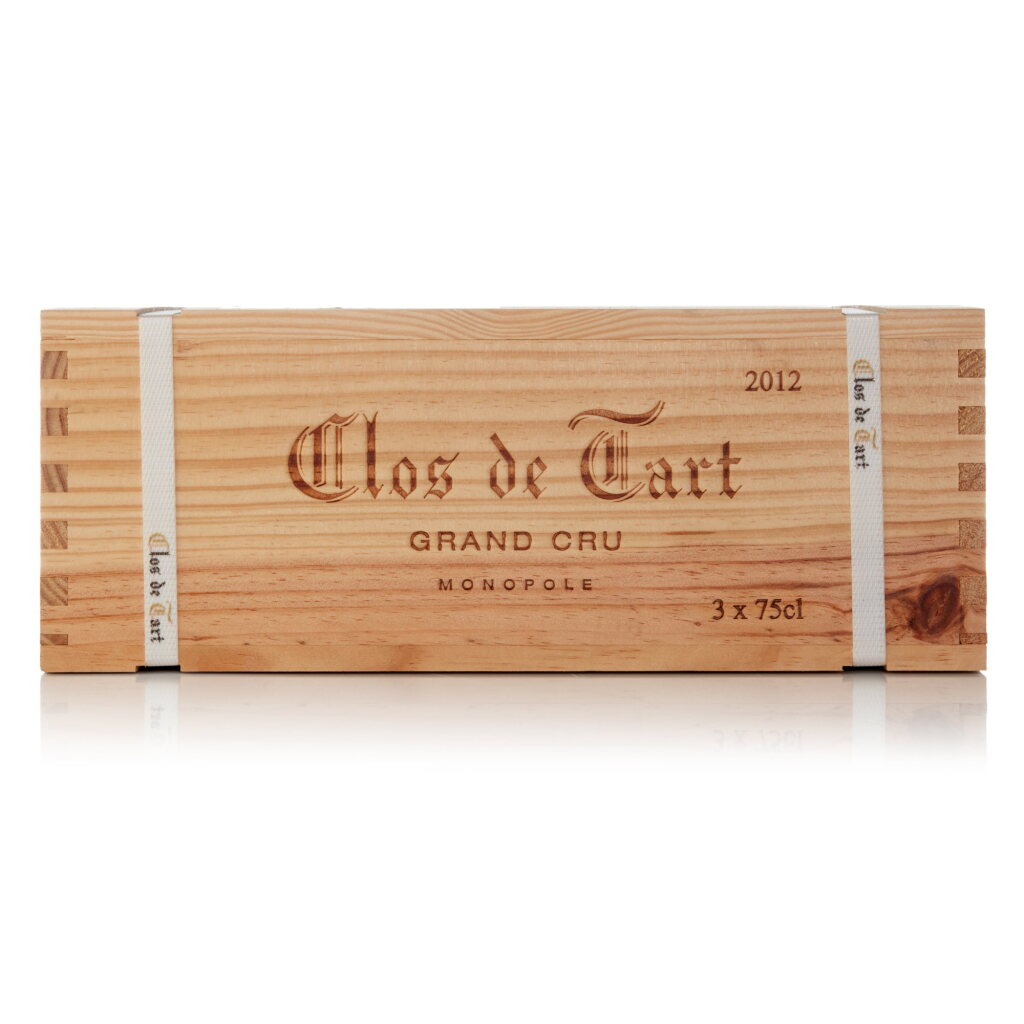 View full screen - View 1 of Lot 164. Clos de Tart 2012 Domaine du Clos de Tart (3 BT).