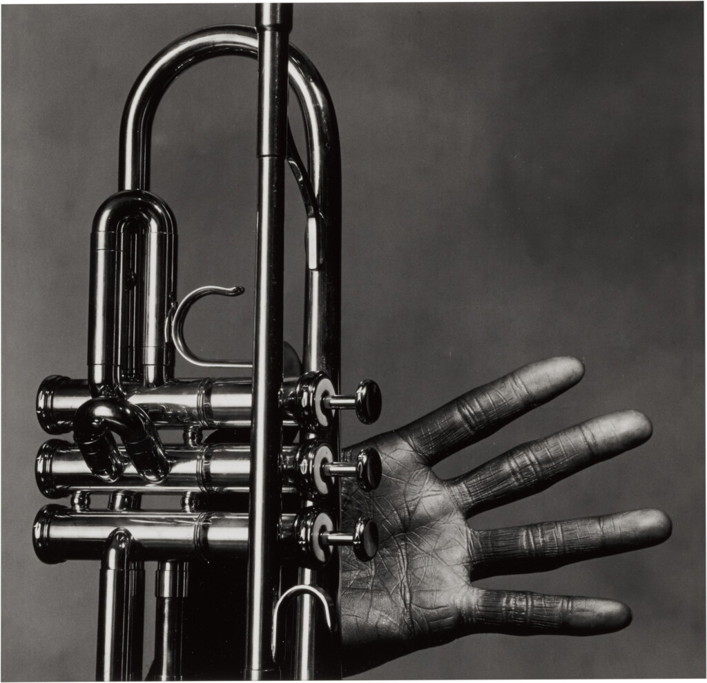View full screen - View 1 of Lot 8. 'Miles Davis, Hand and Trumpet, New York' .