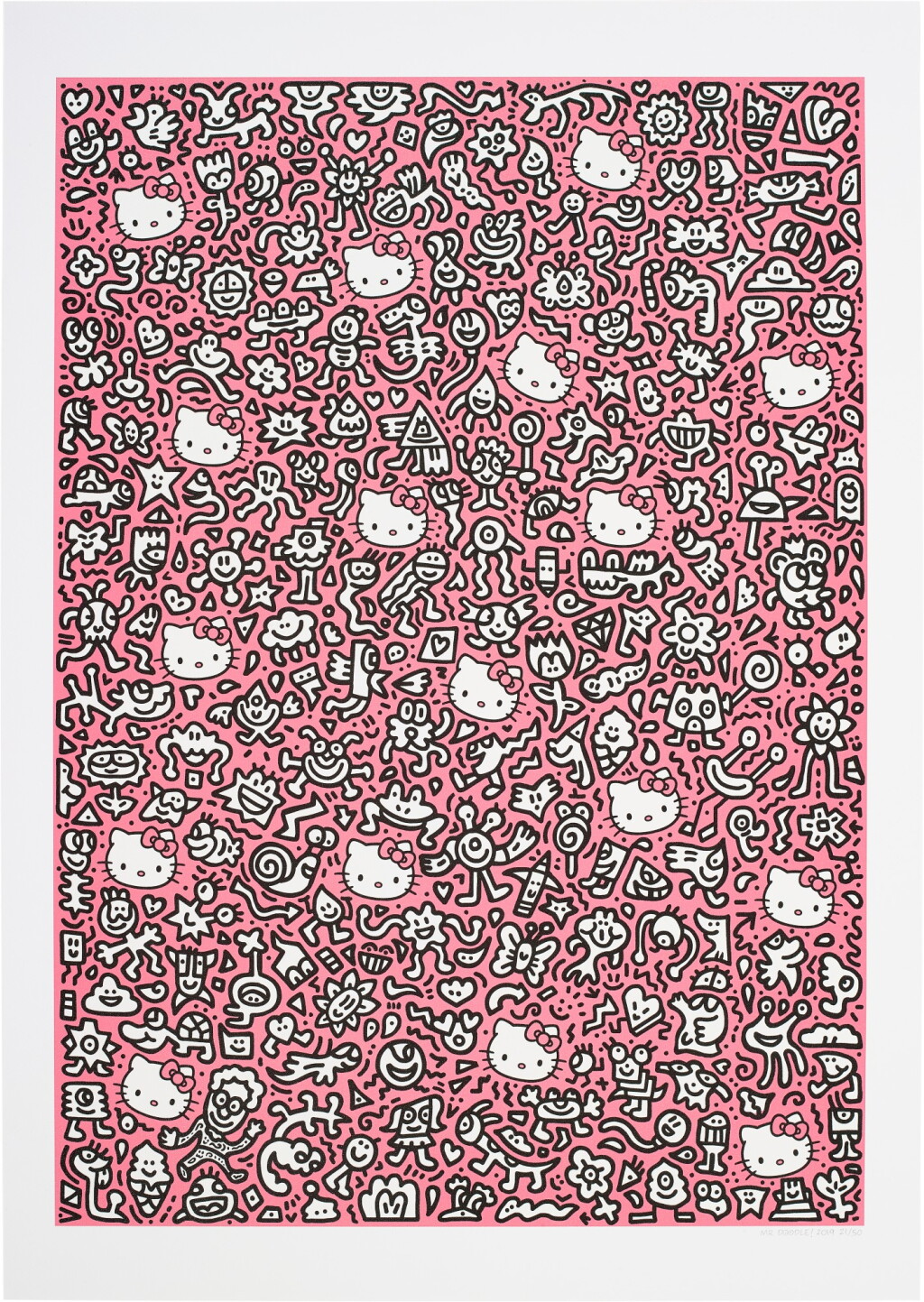 View full screen - View 1 of Lot 68. Pink Kitty | 粉紅吉蒂 .