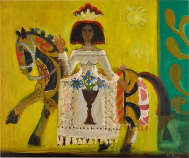 View full screen - View 1 of Lot 146. Infanta and Horse.