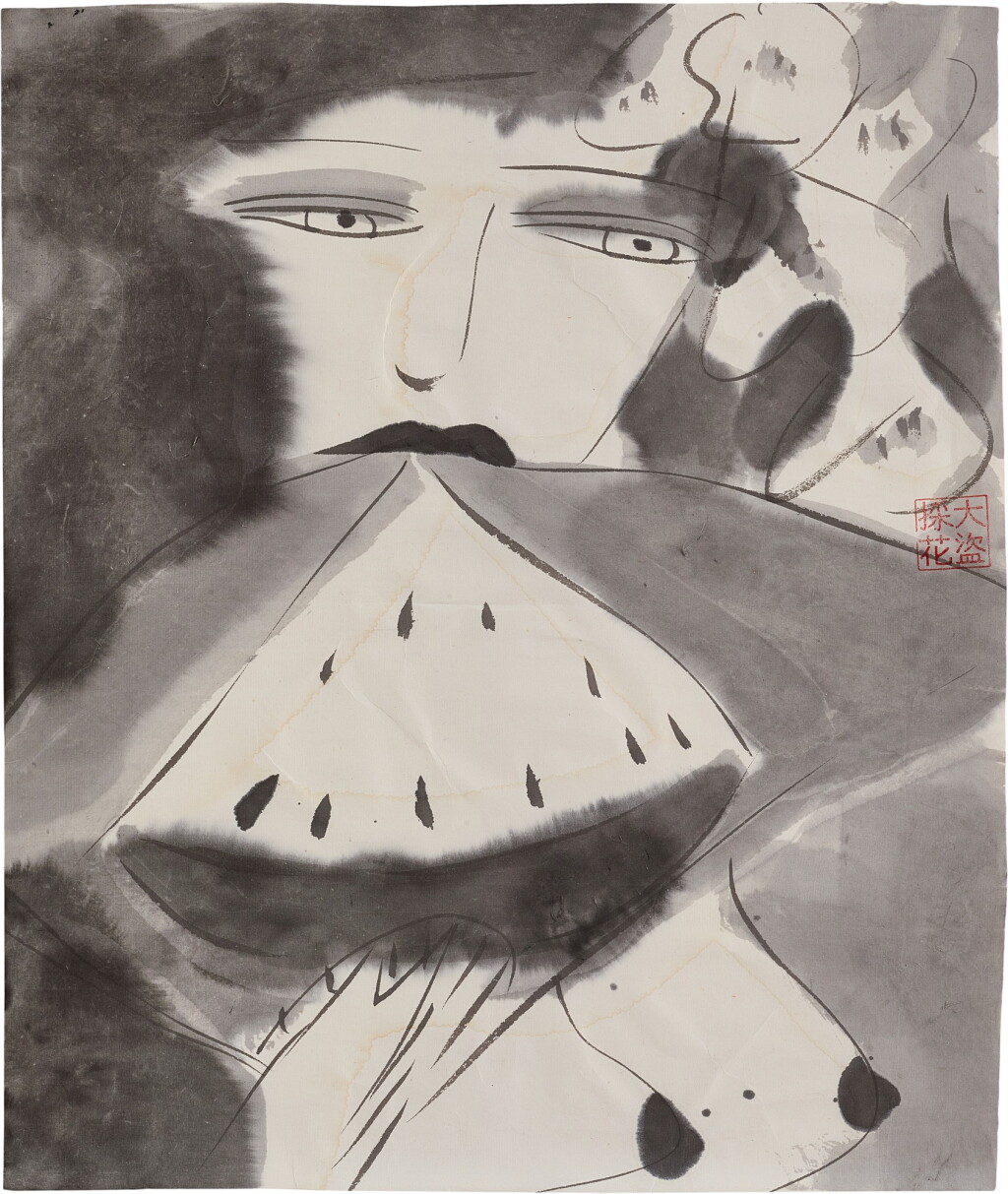 View full screen - View 1 of Lot 2055. Walasse Ting 丁雄泉 | Untitled 無題.