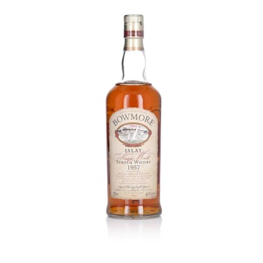 View full screen - View 1 of Lot 1095. Bowmore 38 Year Old 40.1 abv 1957 (1 bt 75cl).